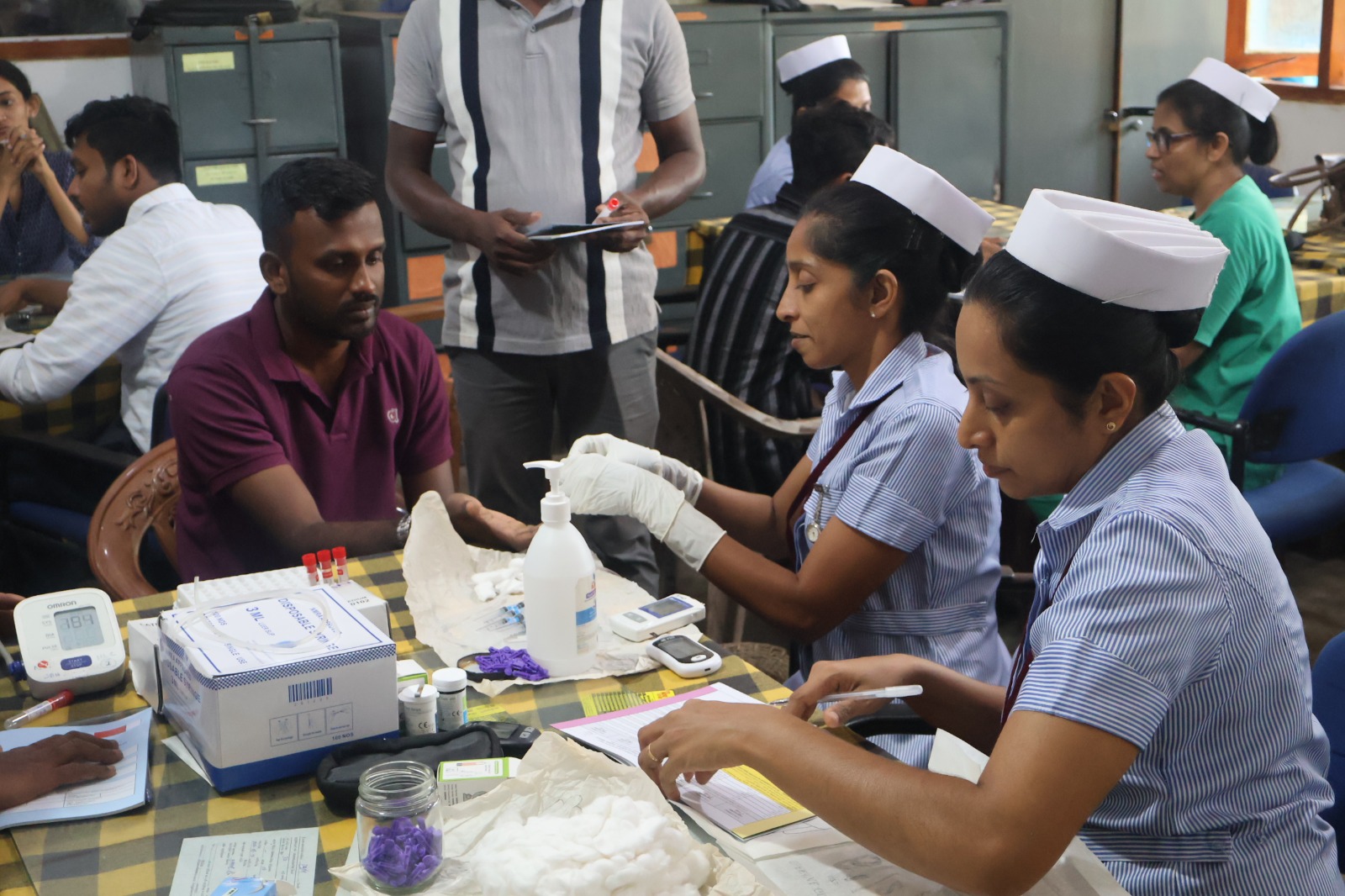 A health clinic with the aim of improving the health and well-being of drivers, conductors and other related staff working in the public transport sector.